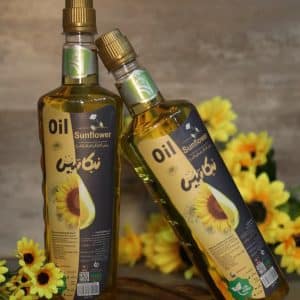 روغن آفتابگردان ارگانیک نیکاتس-بدون افزودنی